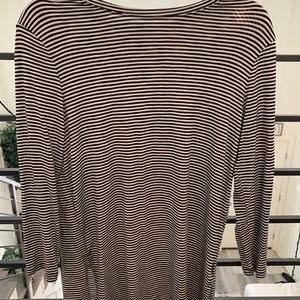 Long sleeve striped shirt